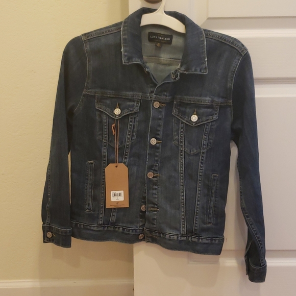Lucky Brand Tomboy Trucker Jean Jacket - Picture 6 of 7